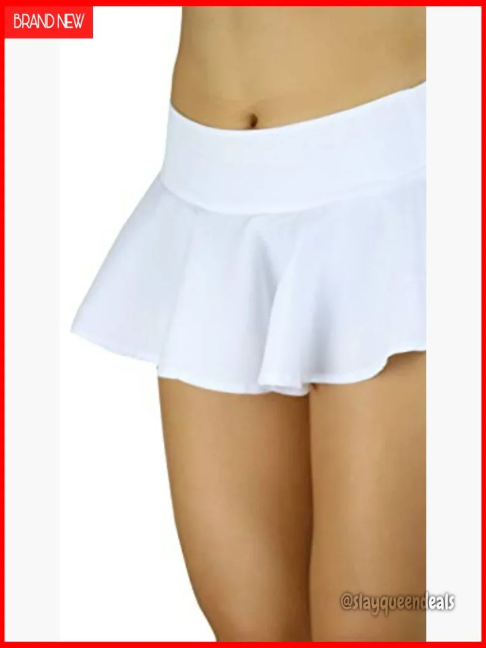 Women's Pleated Mini Skirt Elastic Waist Festival Party Dance Wear - Picture 3 of 6